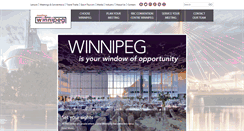 Desktop Screenshot of meetingswinnipeg.com